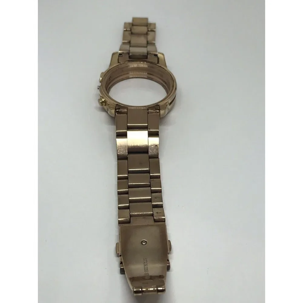 Michael Kors MK Watch Band Bracelet Links Case Woman’s Parts Used 18mm Z433